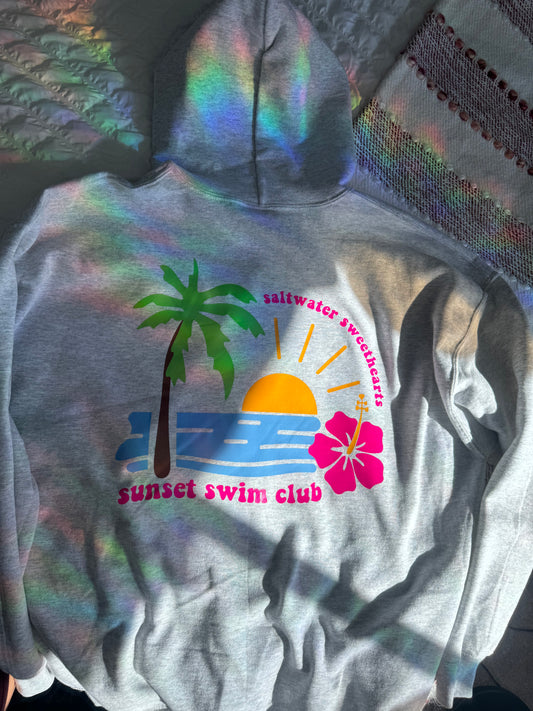 Sunset Swim Club Hoodie