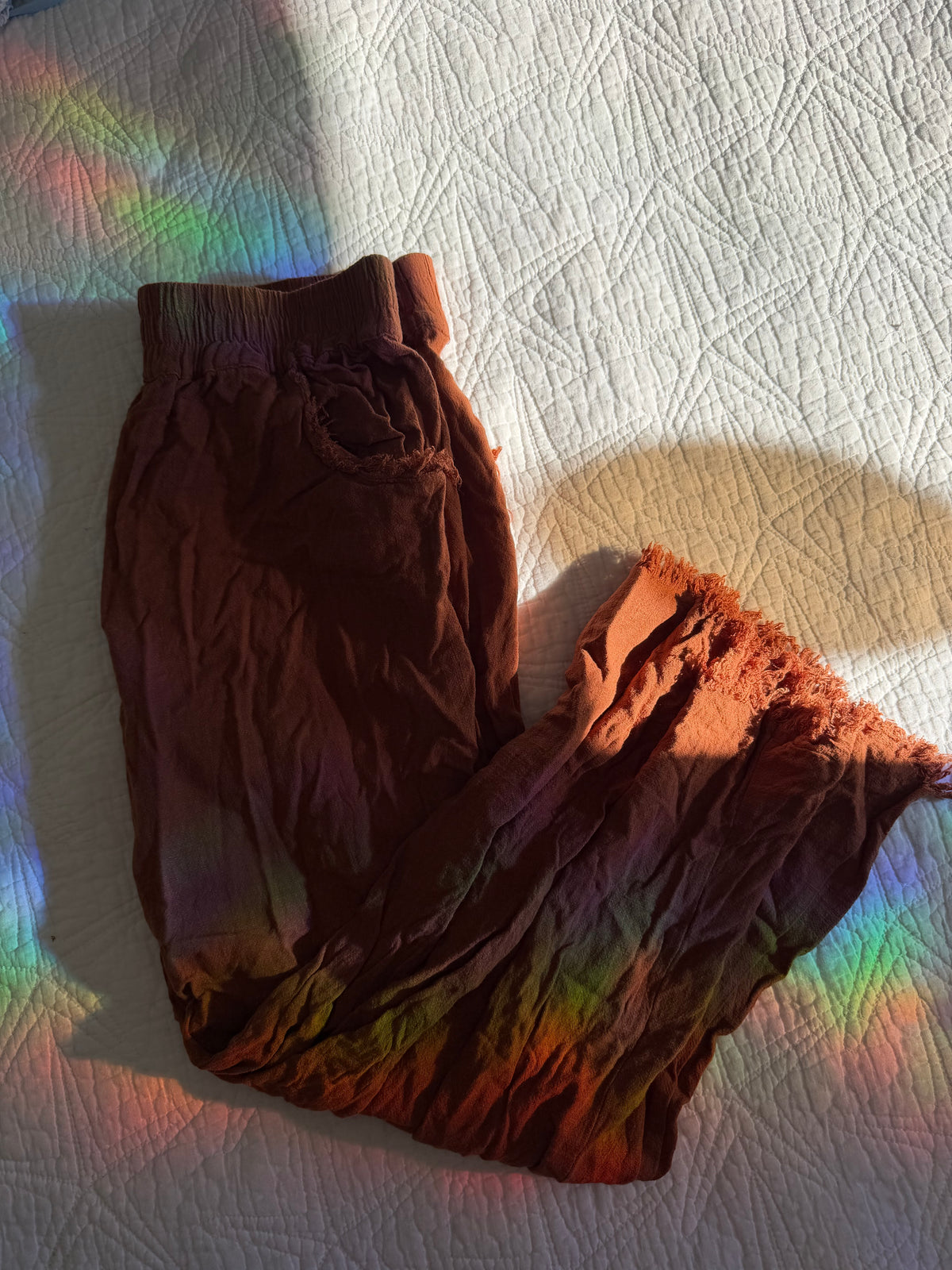 Linen pants size small