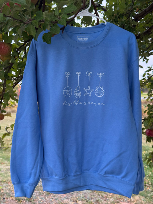 Tis’ The Season Crewneck (blue)