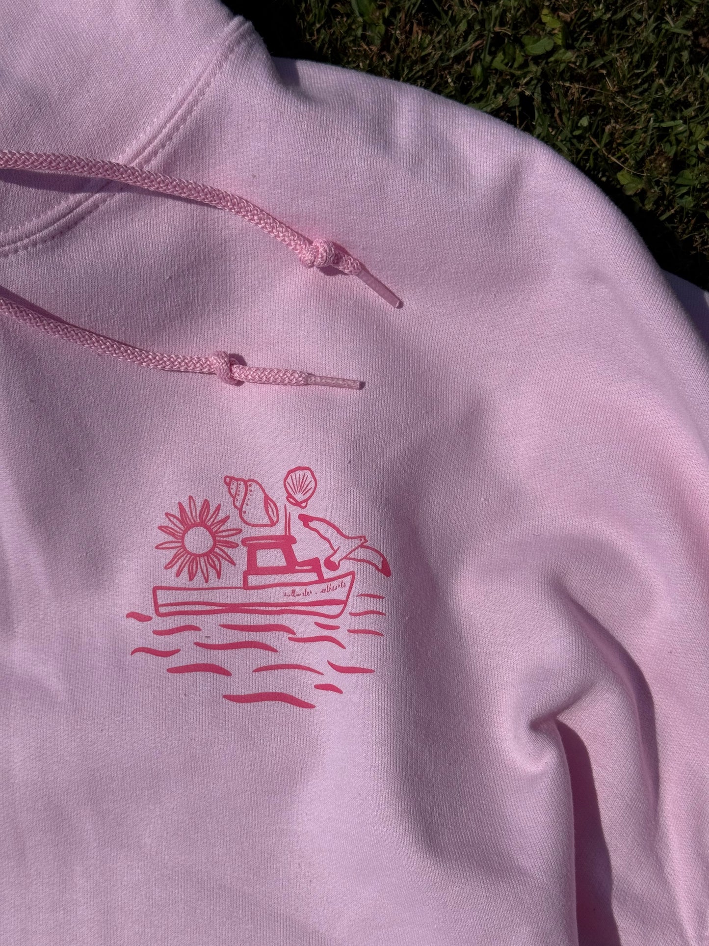 Ocean Life Hoodie PINK
