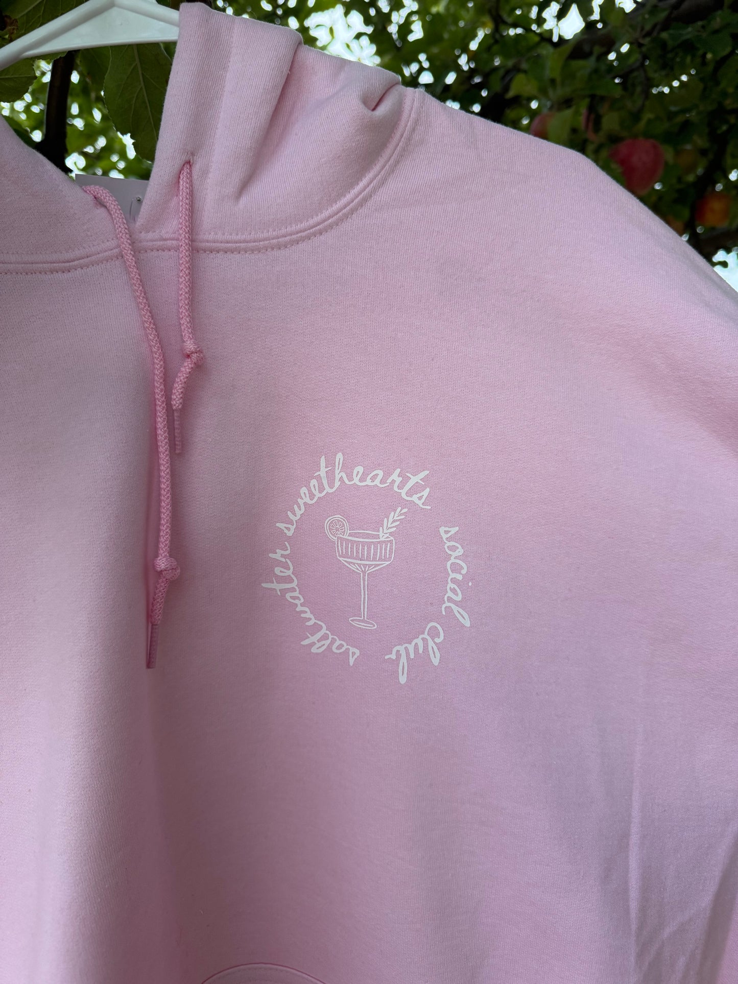 Saltwater Sweethearts Social Club Hoodie (pink)