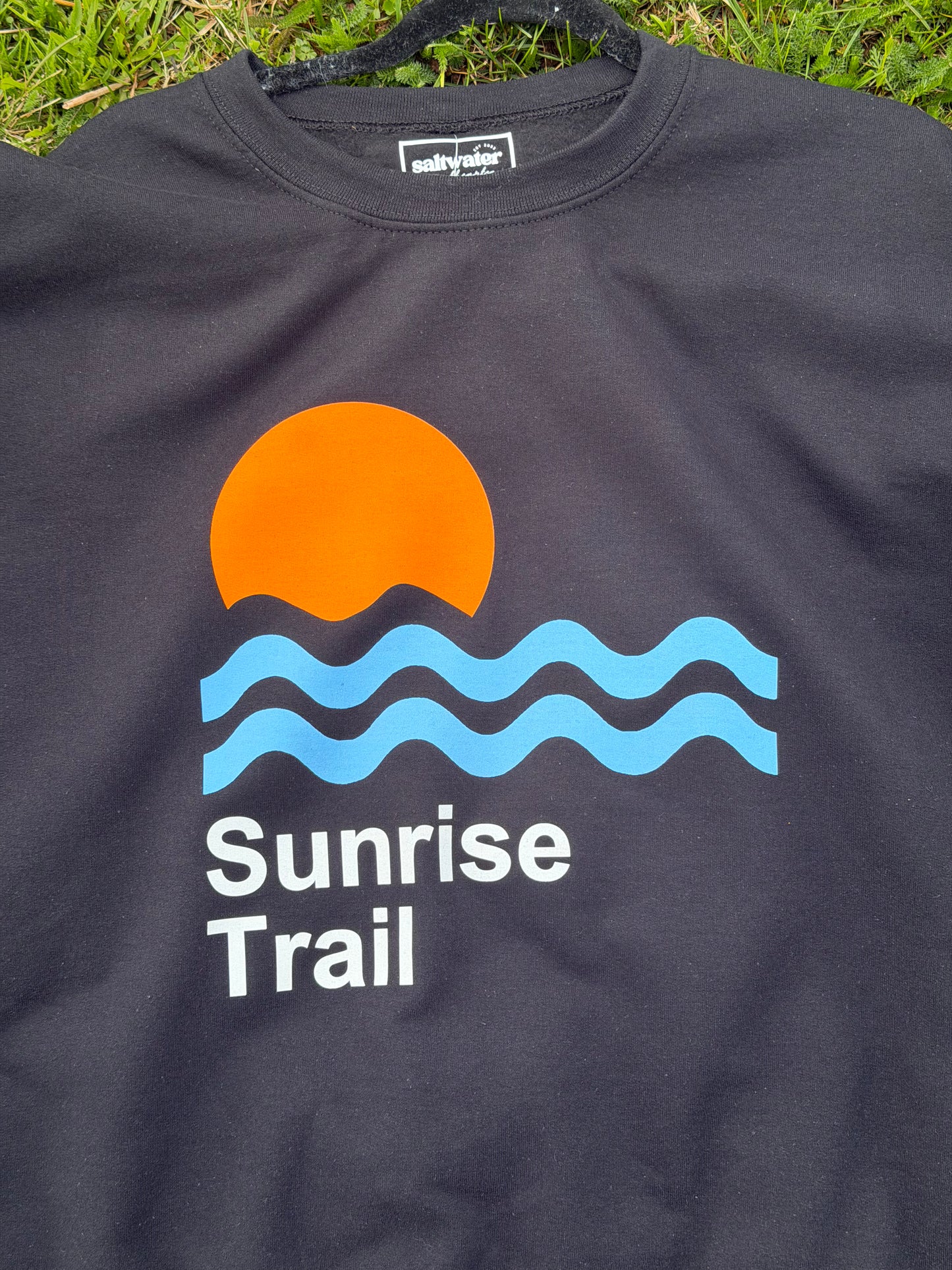 Sunrise Trail Crewneck (Black)