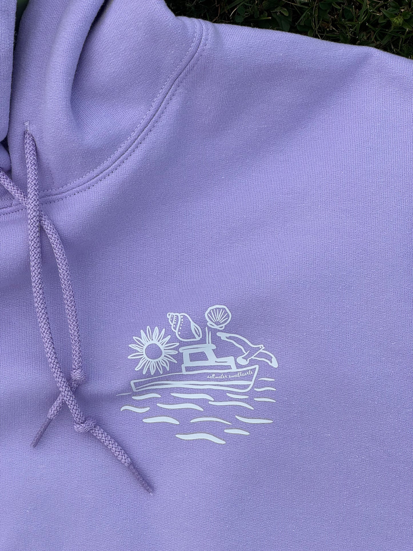 Ocean Life Hoodie PURPLE