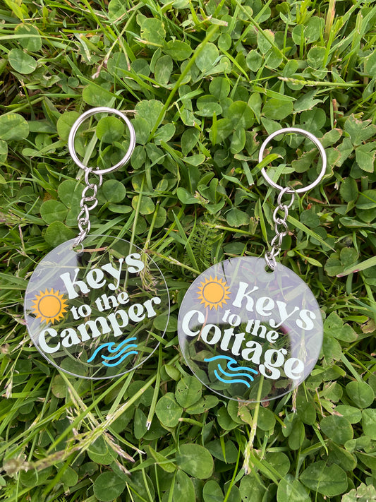 “Keys to the camper” keychain