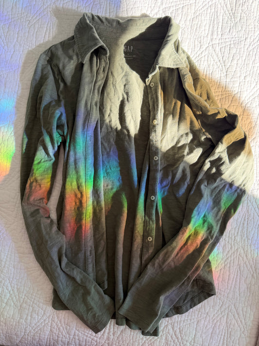 Gap long sleeve button down size small