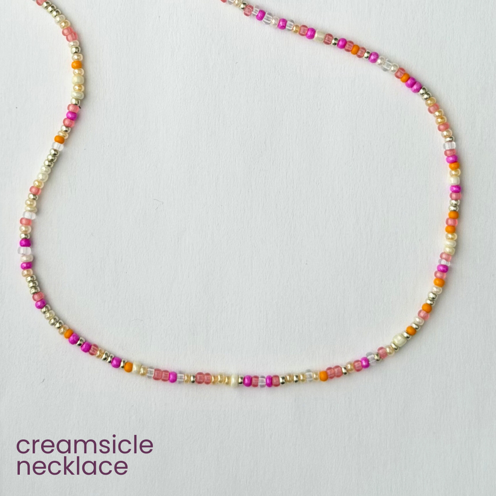 Creamsicle Necklace