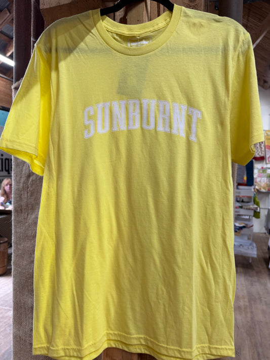 Yellow Sunburnt Tee
