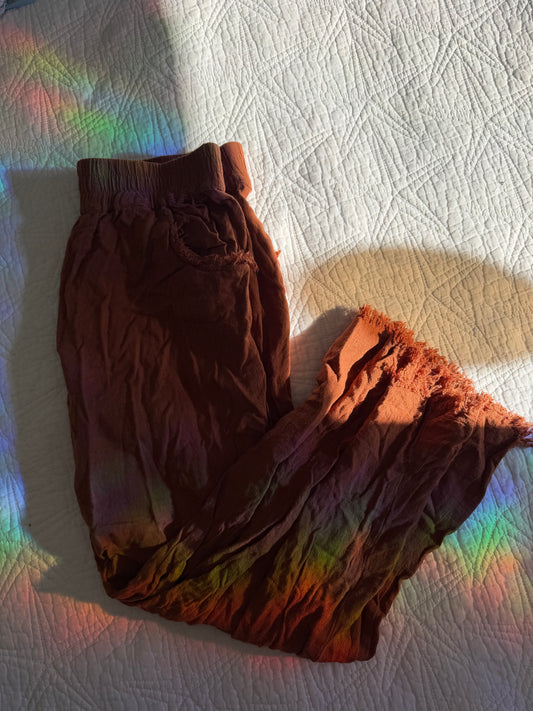 Linen pants size small