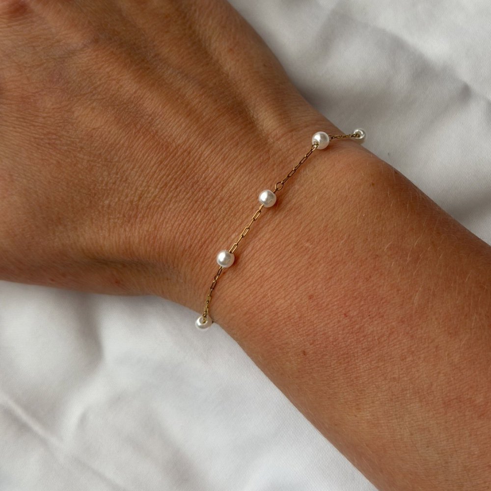 Gold Plated Mermaid Cove Bracelet