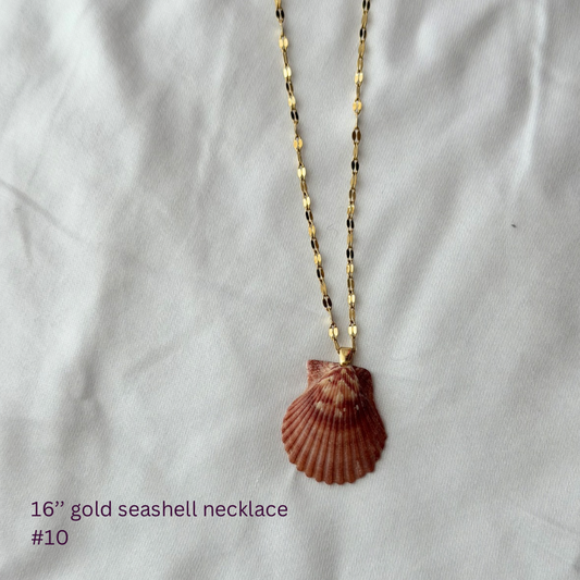 16in Seashell Necklace #10