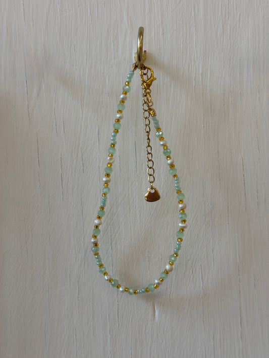 Sea Glass Anklet