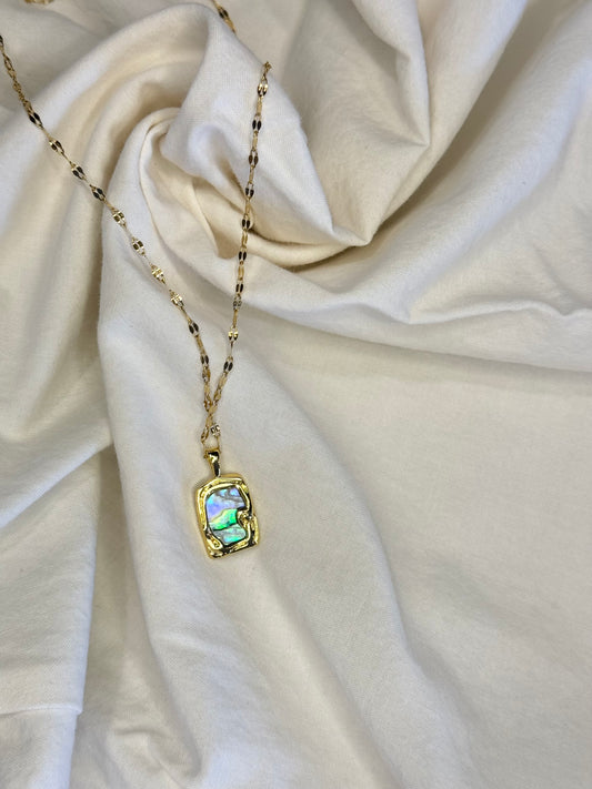 16in Abalone Pendant Necklace