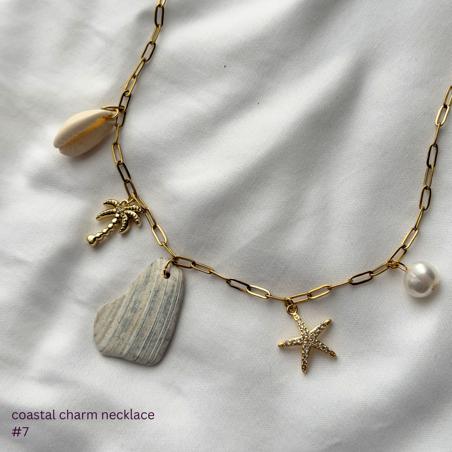 Coastal Charm Necklace #7
