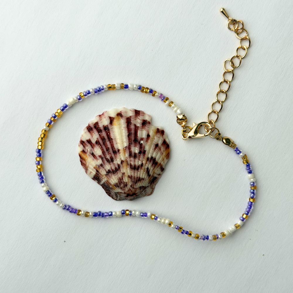 Lavender Fields Anklet