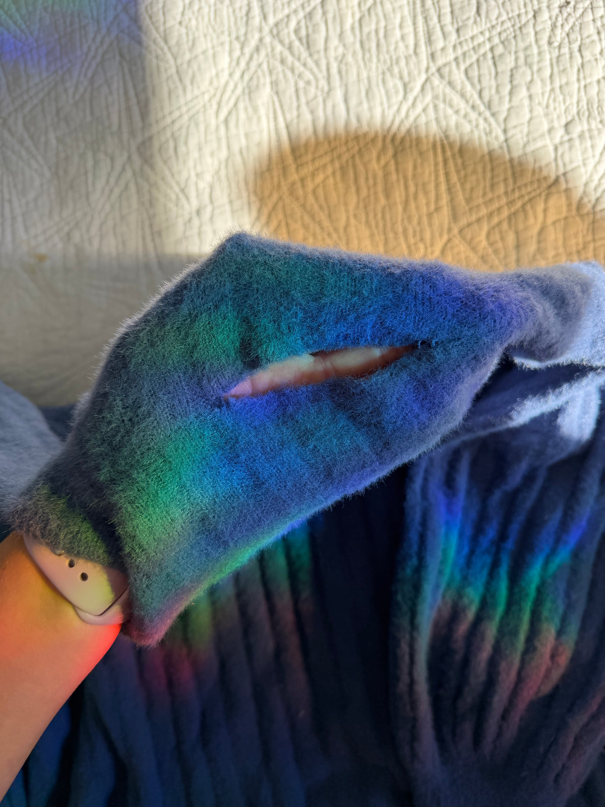 Aerie sweater size small HOLE IN SHOULDER