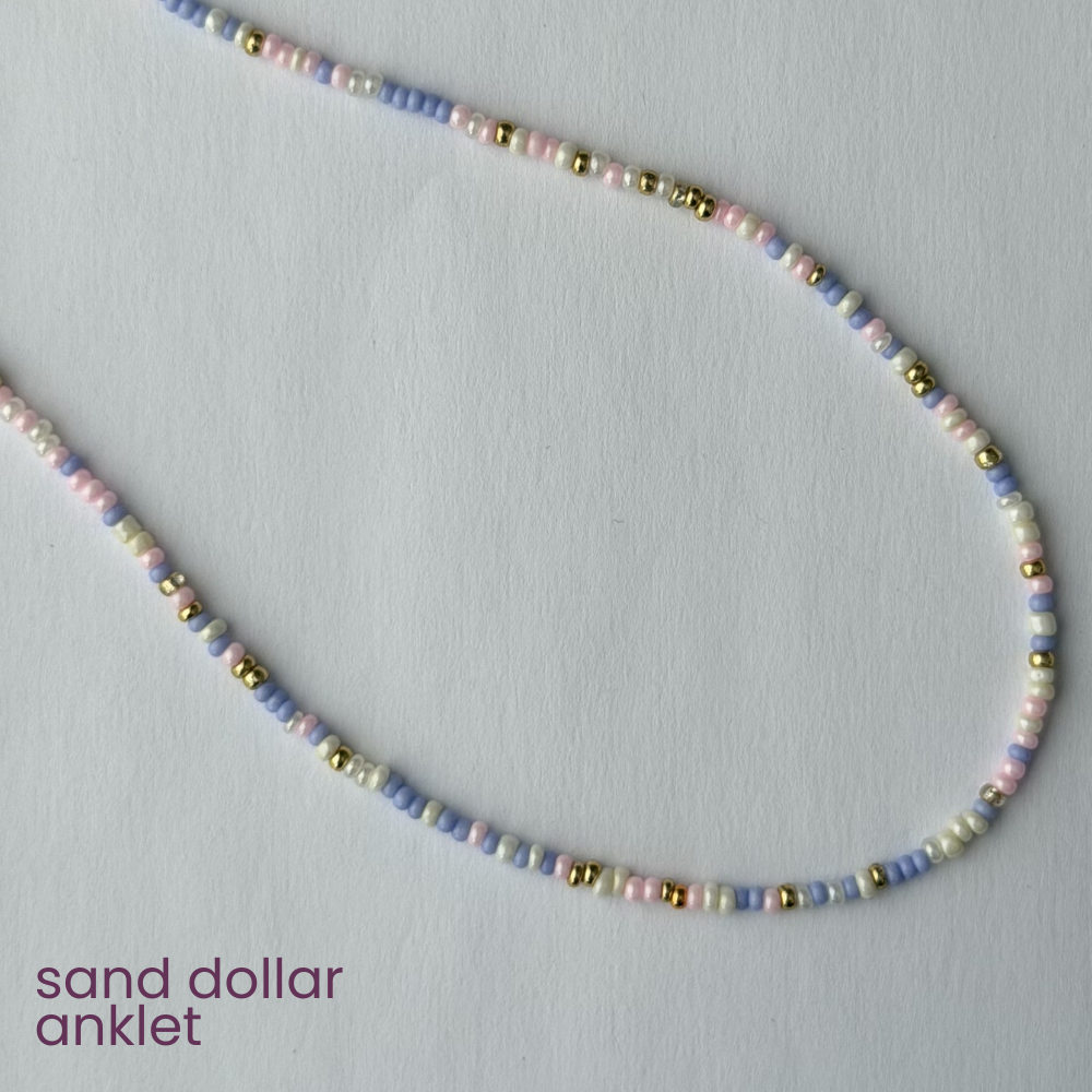 Sand Dollar Anklet