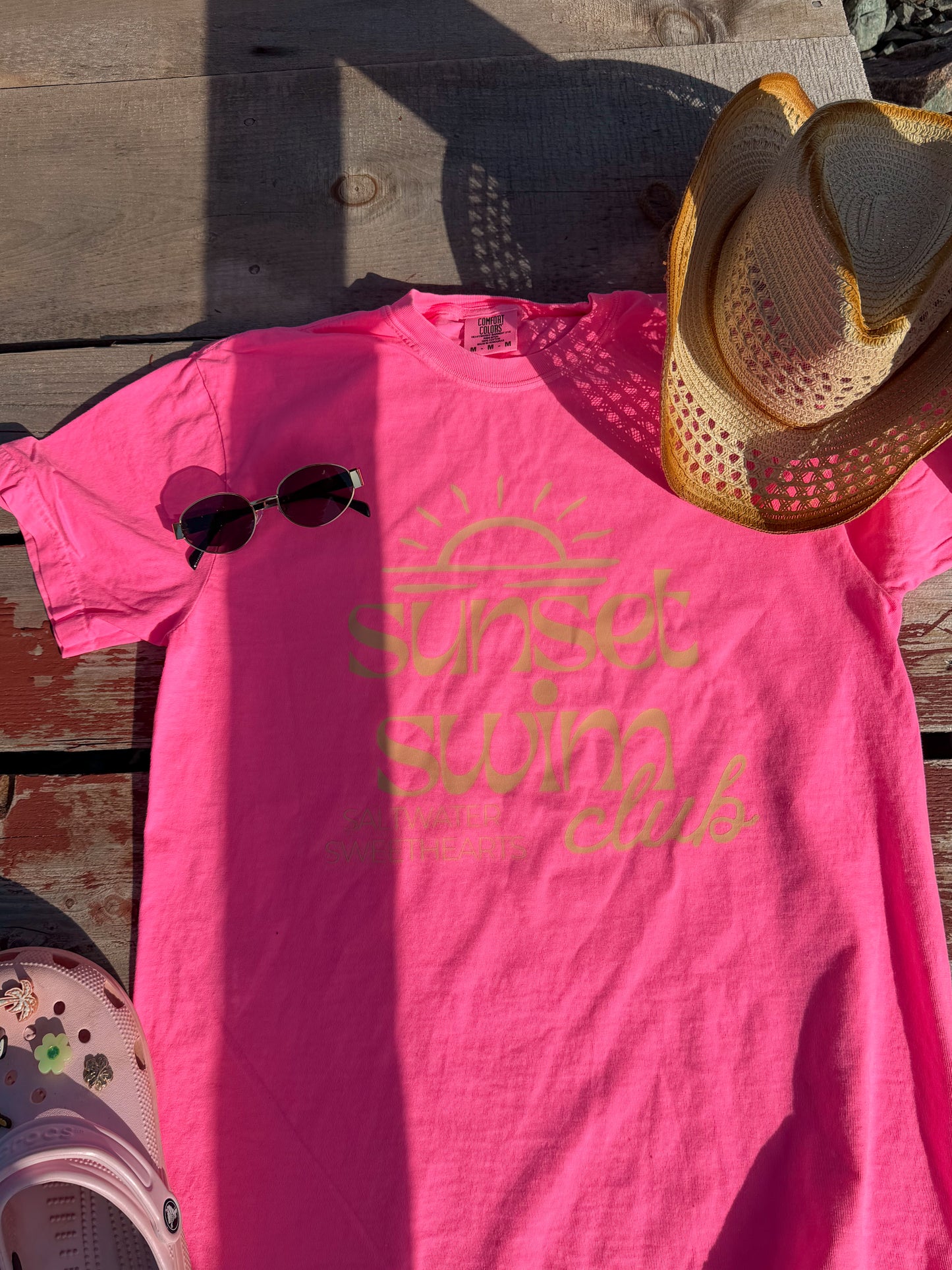 Sunset Swim Club Tee
