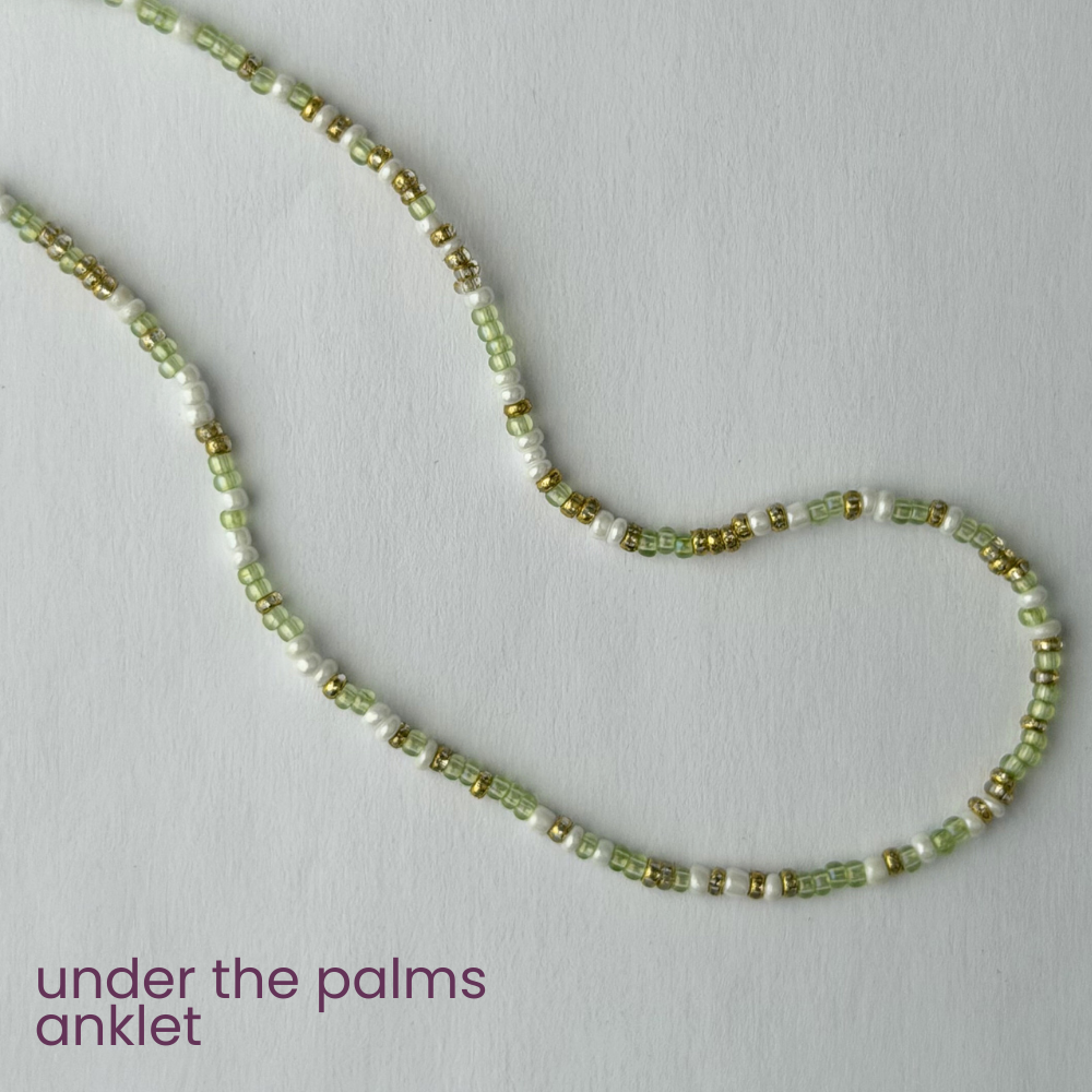 Under The Palms Anklet