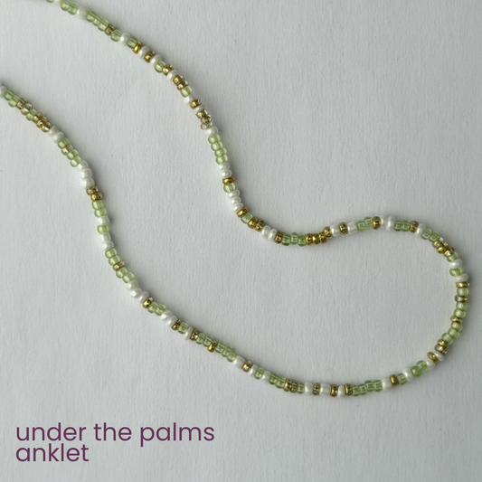 Under The Palms Anklet