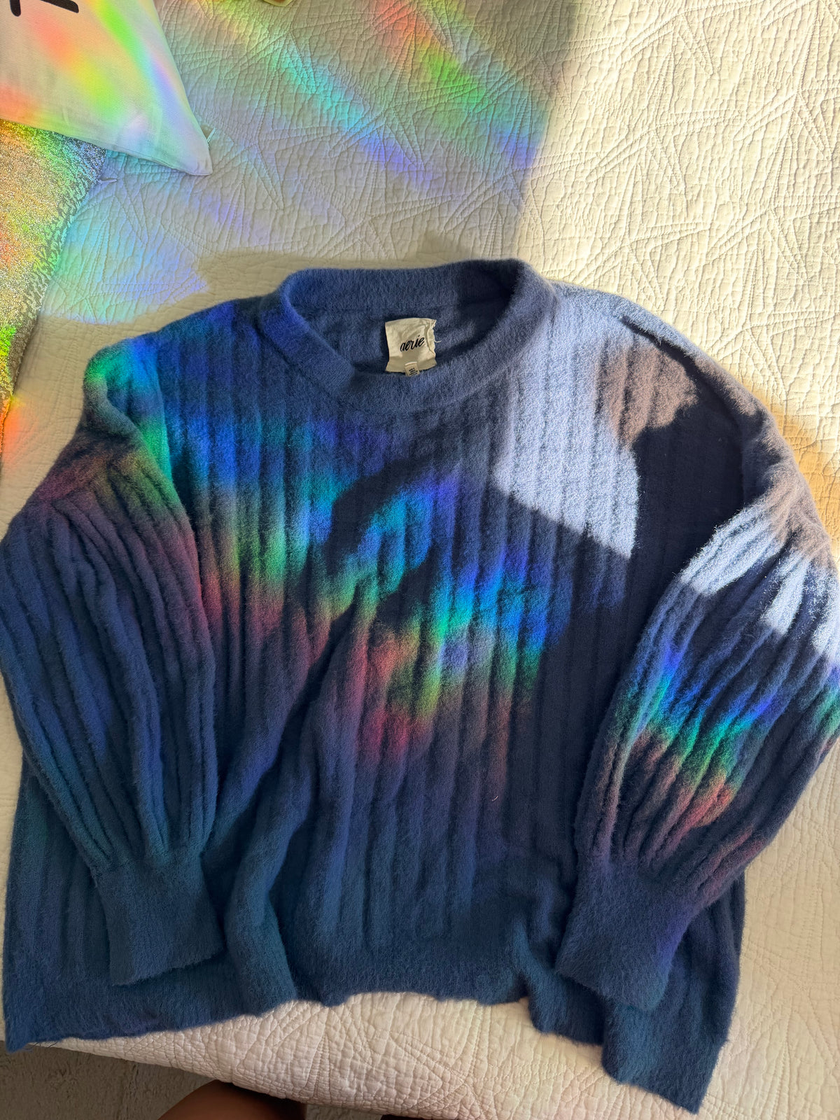 Aerie sweater size small HOLE IN SHOULDER