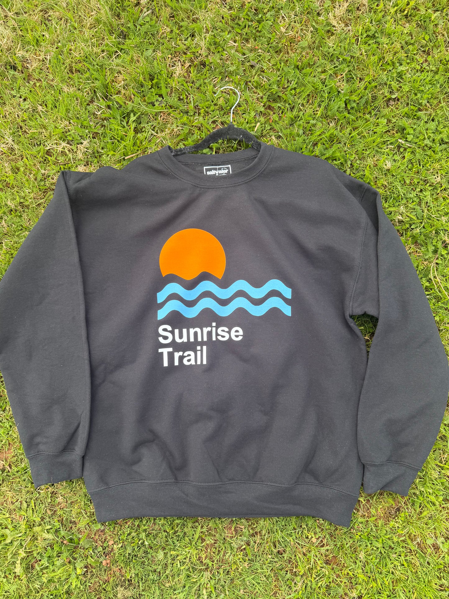 Sunrise Trail Crewneck (Black)