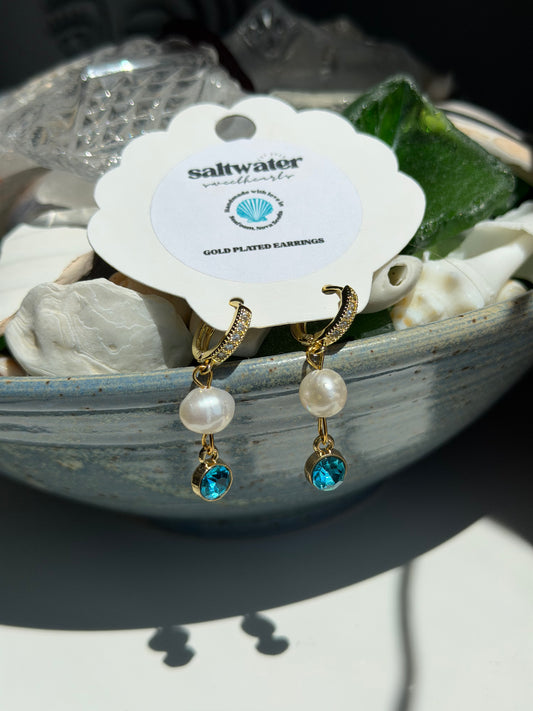 Aquamarine Earrings