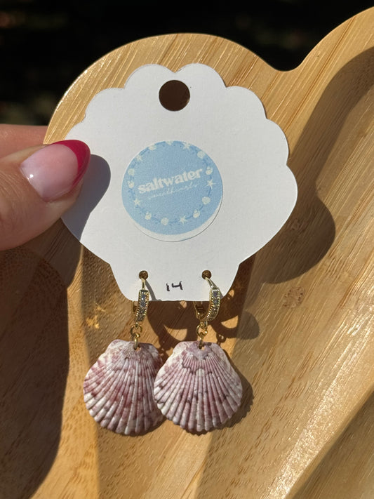 Seashell Earrings #14